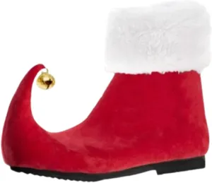 1 Pair of Elf Shoes for Adults Women Men for Holiday Dressing up Celebration, EU 40