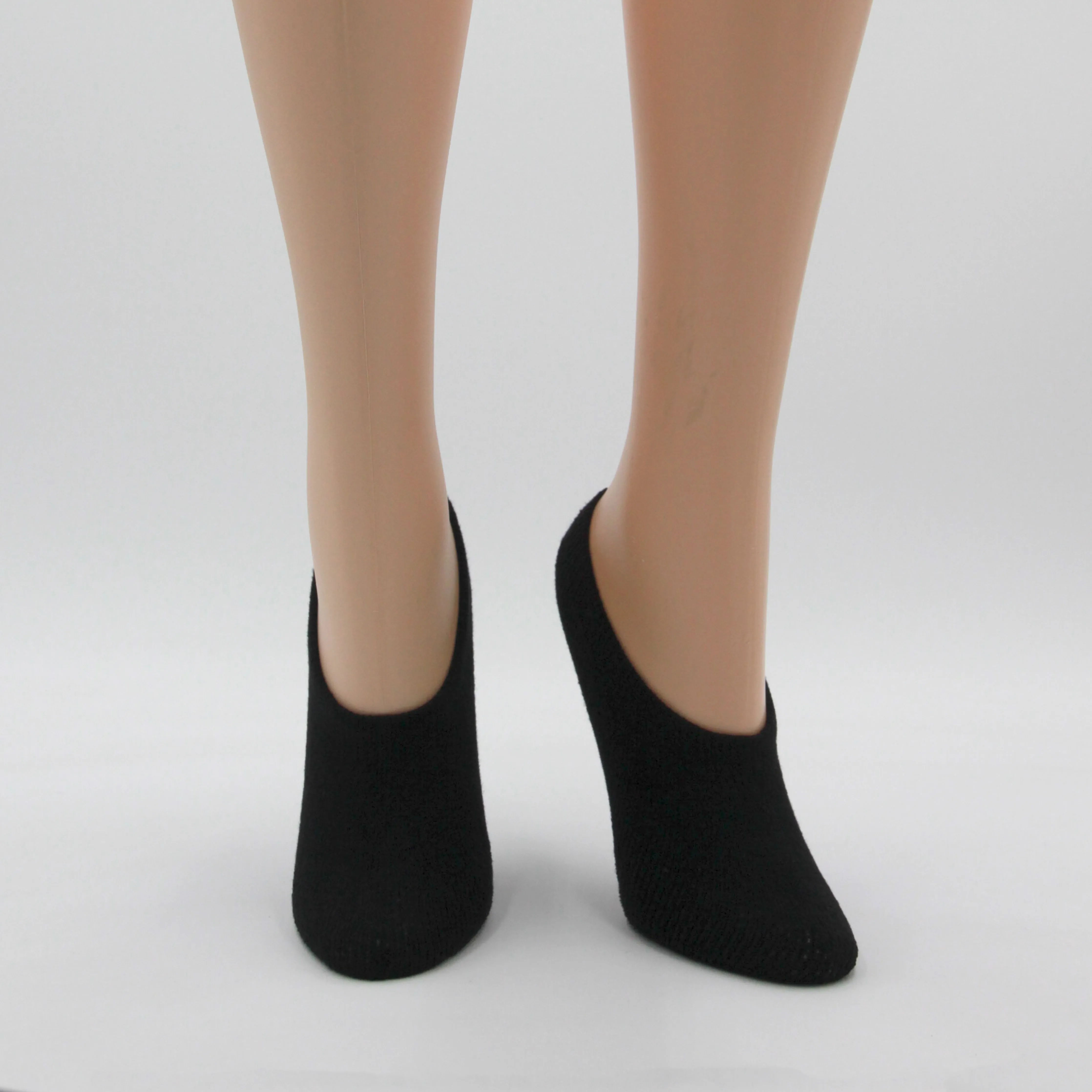 3-Pack Ladies Cotton Cushioned Loafer Sock