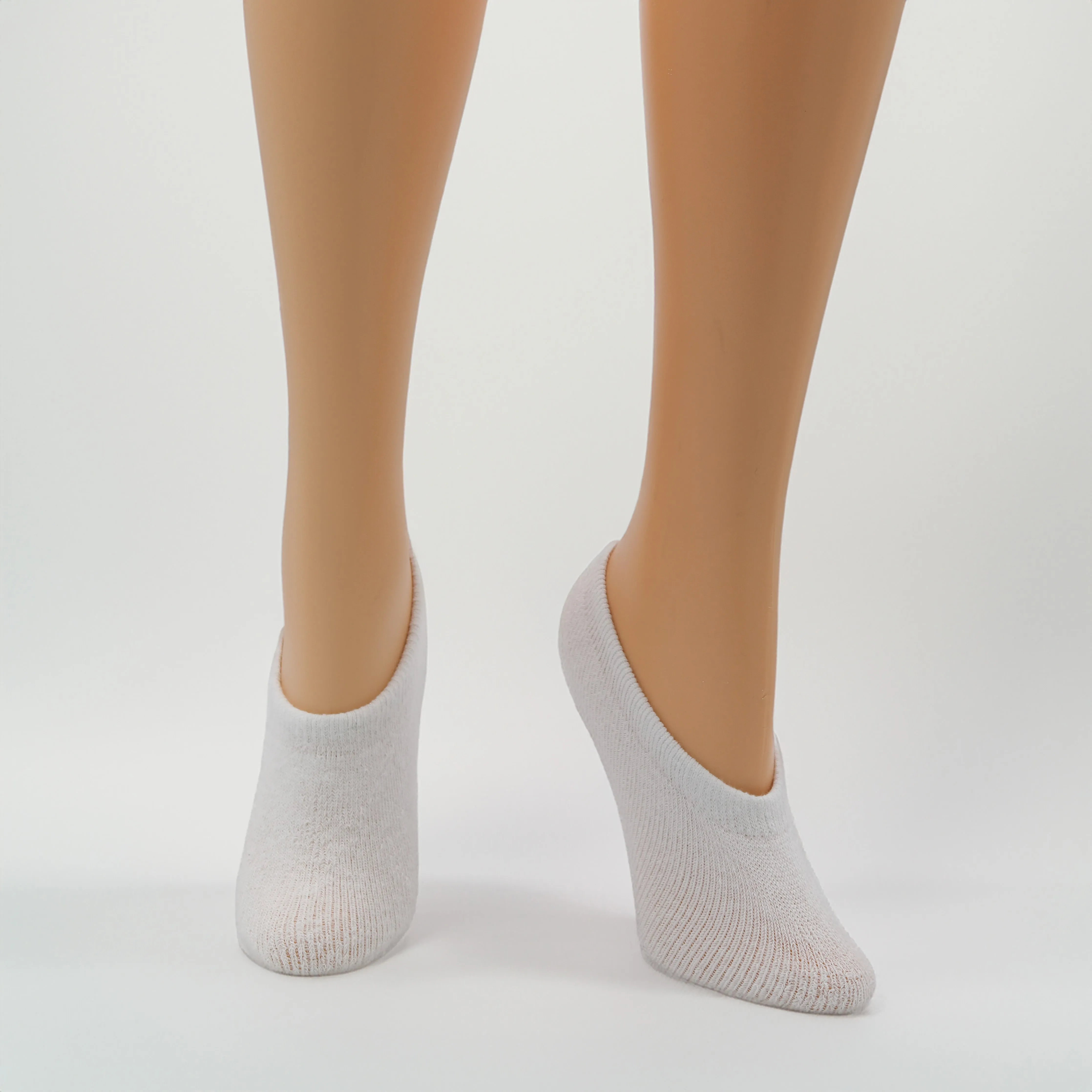 3-Pack Ladies Cotton Cushioned Loafer Sock