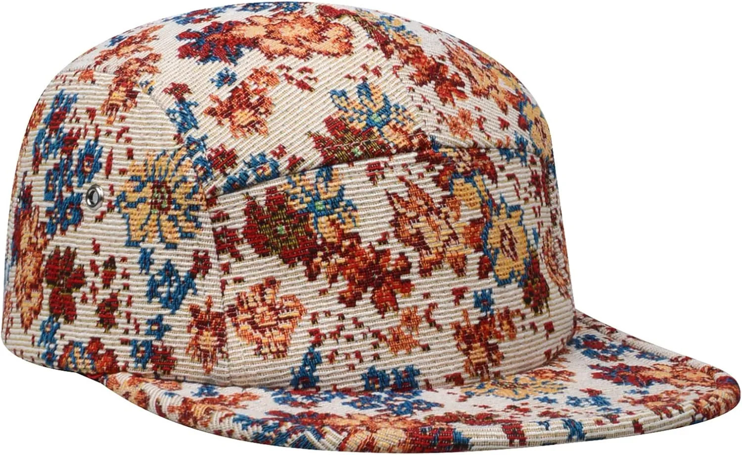 5 Panel Camper Hat | Multi-Color Unique Designs | Caps for Men & Women | Large or X-Large