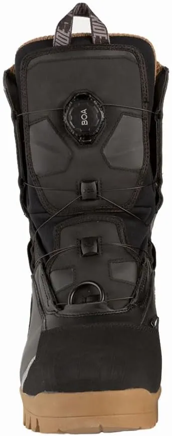 509 Saber Single Boa Snowmobile Boot (Black Gum - 12)