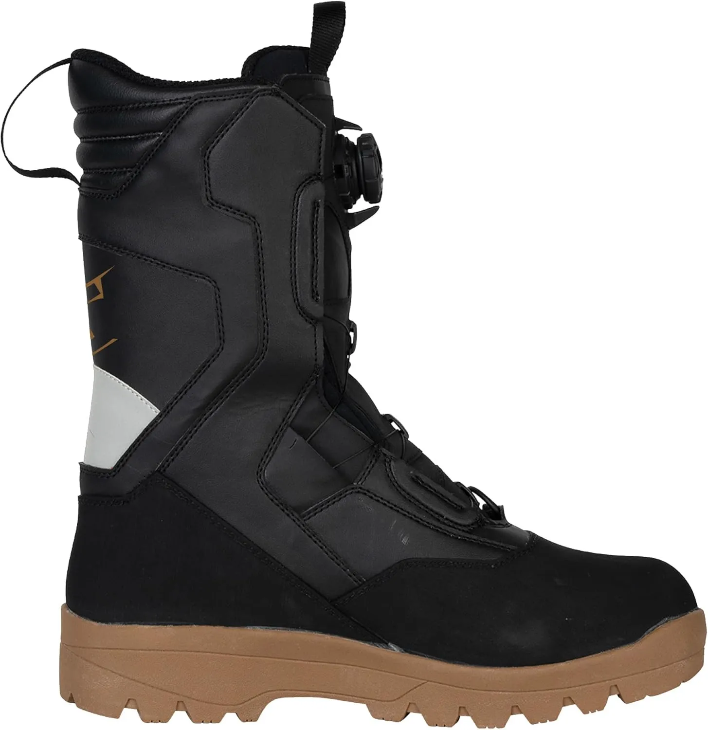509 Saber Single Boa Snowmobile Boot (Black Gum - 12)
