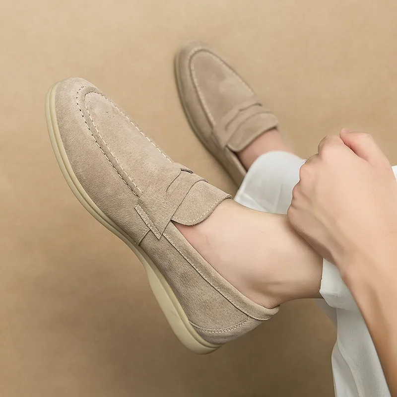 Acorn Suede Loafer