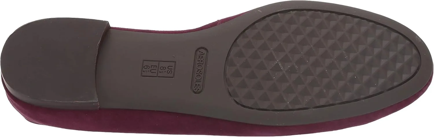 Aerosoles - Women's Homerun Flat - Ballet Style Flat with Memory Foam Footbed