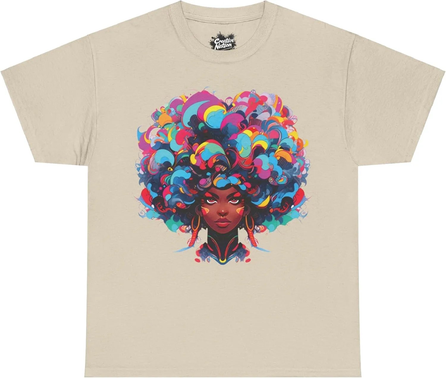 Afro Sneaker Shirt - Unisex Tee to Match Sneakers | Mom Gift, Girlfriend Present | Stylish Sneaker Outfit for Kicks