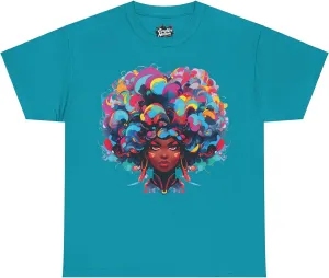 Afro Sneaker Shirt - Unisex Tee to Match Sneakers | Mom Gift, Girlfriend Present | Stylish Sneaker Outfit for Kicks