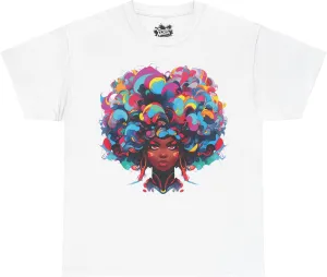 Afro Sneaker Shirt - Unisex Tee to Match Sneakers | Mom Gift, Girlfriend Present | Stylish Sneaker Outfit for Kicks
