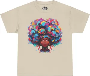 Afro Sneaker Shirt - Unisex Tee to Match Sneakers | Mom Gift, Girlfriend Present | Stylish Sneaker Outfit for Kicks