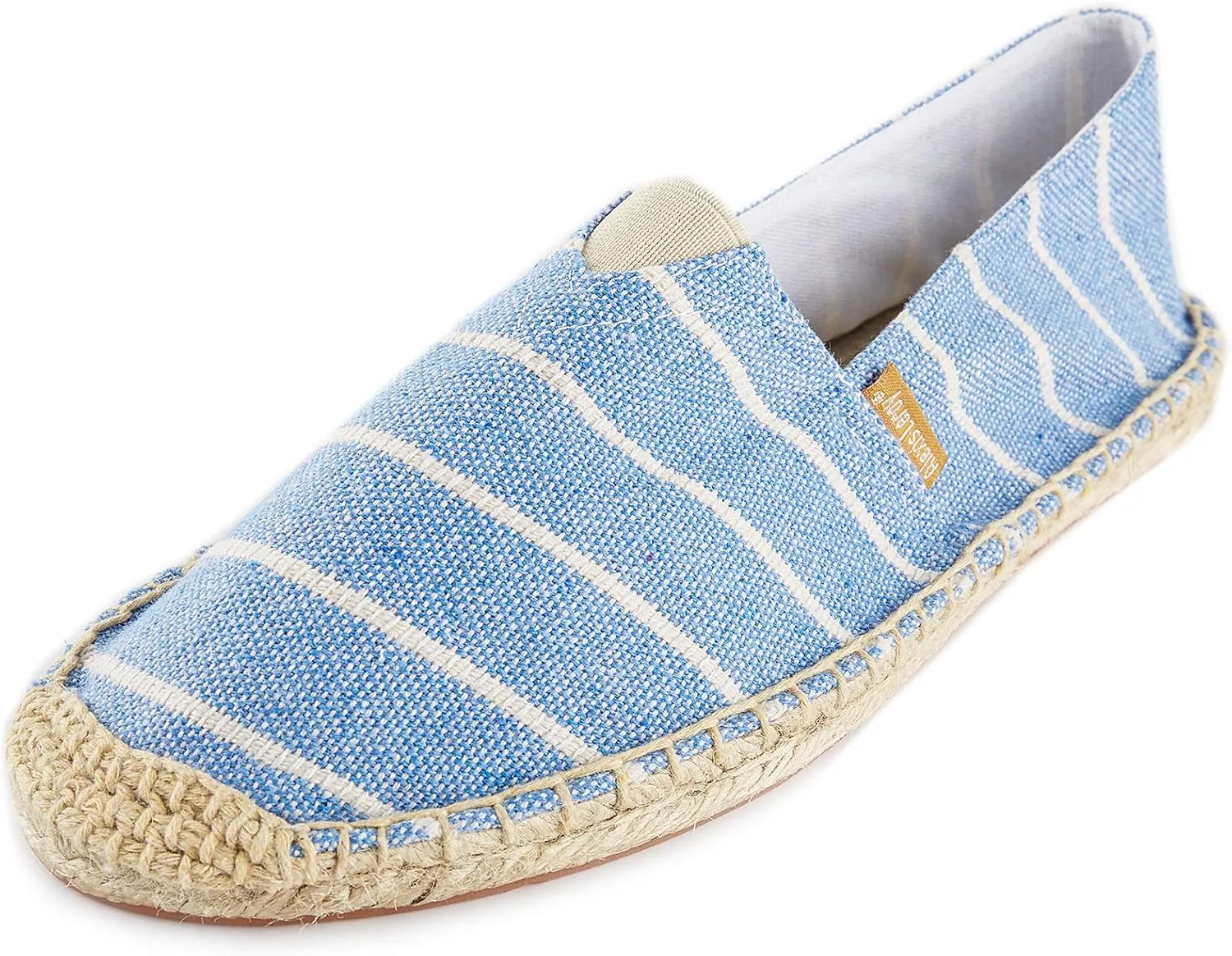 Alexis Leroy Men's Fashion Casual Canvas Slip on Flat Espadrilles