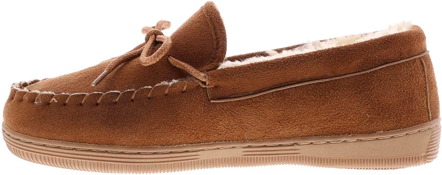 Apres Classic Moccasin Slipper Brown