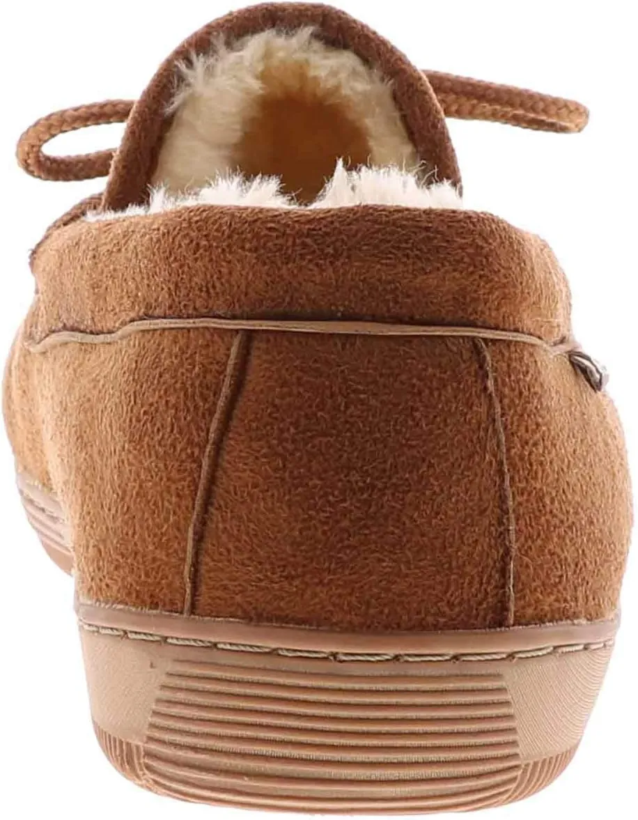 Apres Classic Moccasin Slipper Brown