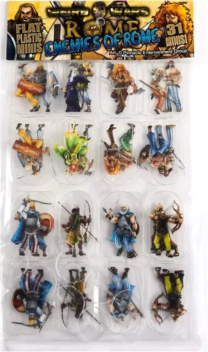 Arcknight Flat Plastic Miniatures (Weird Wars Enemies of Rome)