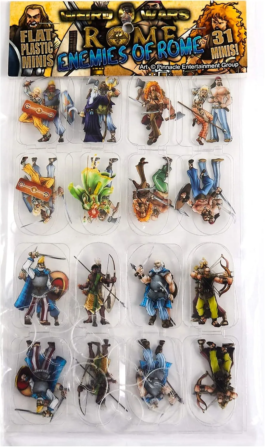 Arcknight Flat Plastic Miniatures (Weird Wars Enemies of Rome)