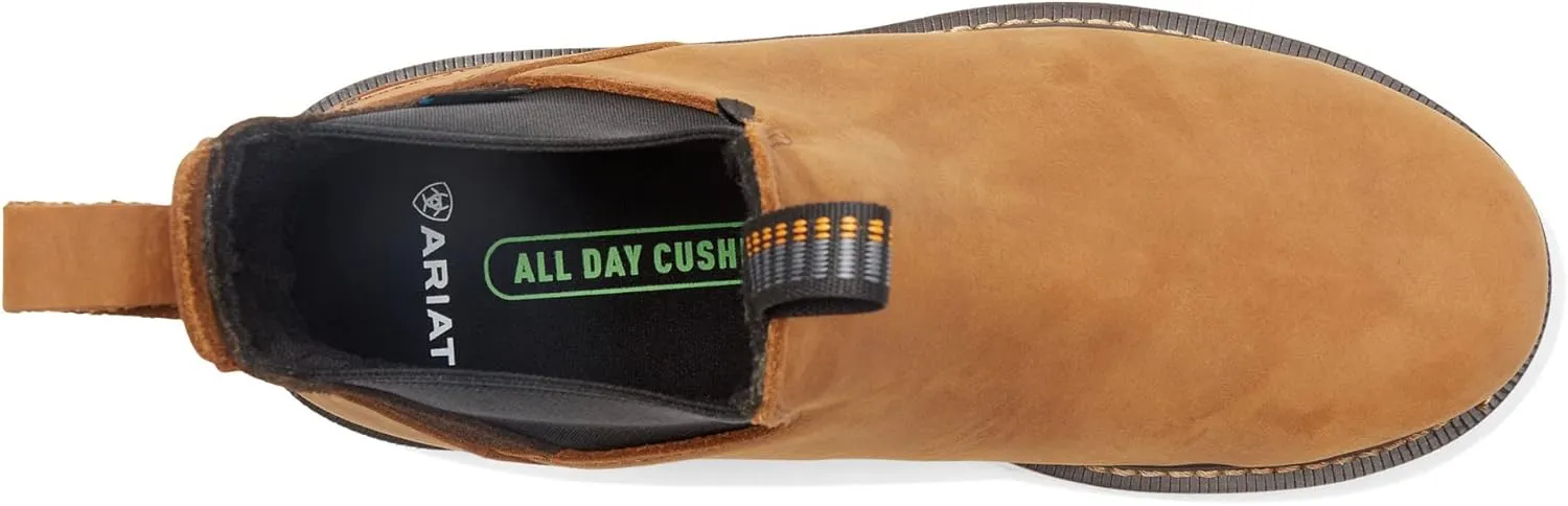 Ariat Women's Rebar Wedge Chelsea Waterproof Composite Toe Work Boot