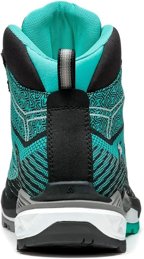 ASOLO Women's Falcon EVO Jacquard GV Outdoor Hiking Boots, Nylon Textile Upper, Waterproof Breathable Lining, Rubber Outsole