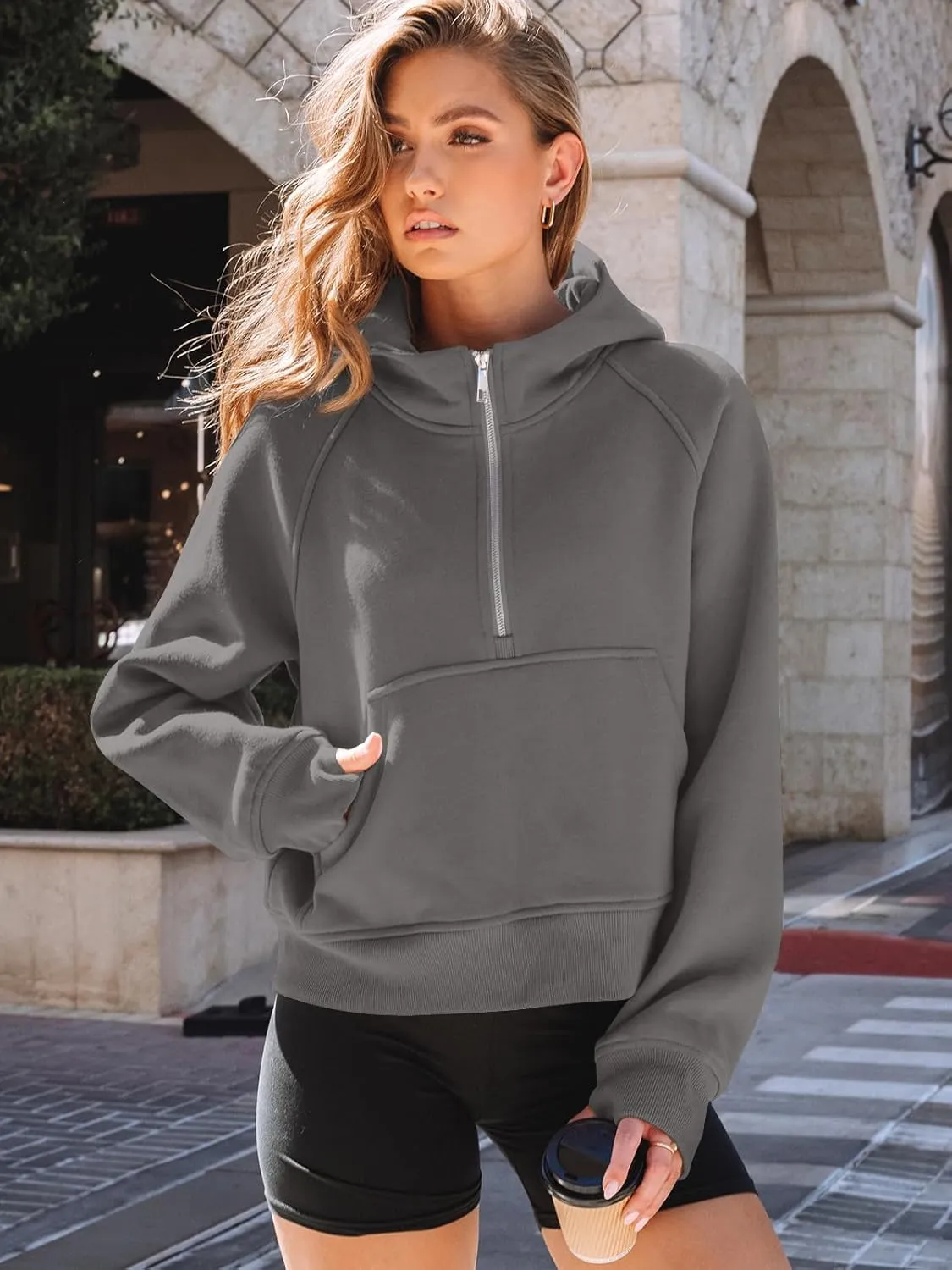 AUTOMET Womens Hoodies Fleece Fall Fashion Outfits Workout Sweatshirts Winter Jackets Oversized Pullover Tops Clothes 2025