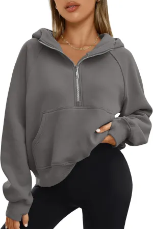AUTOMET Womens Hoodies Fleece Fall Fashion Outfits Workout Sweatshirts Winter Jackets Oversized Pullover Tops Clothes 2025