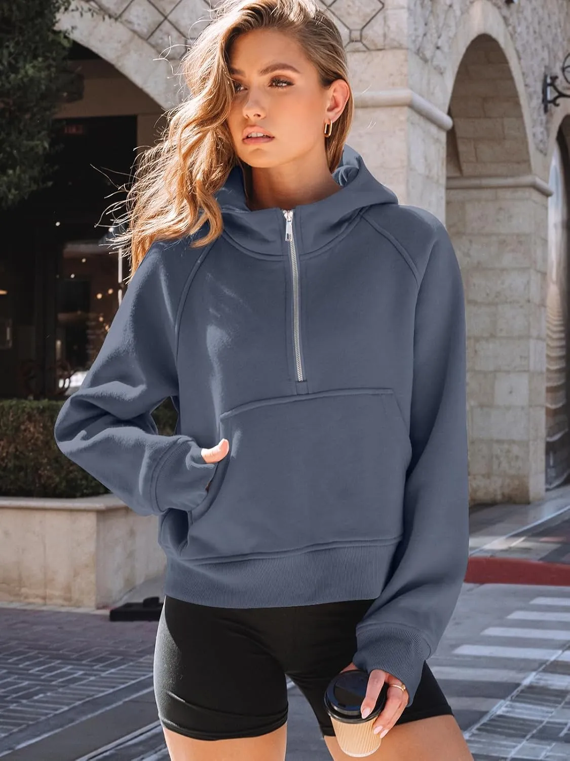 AUTOMET Womens Hoodies Fleece Fall Fashion Outfits Workout Sweatshirts Winter Jackets Oversized Pullover Tops Clothes 2025