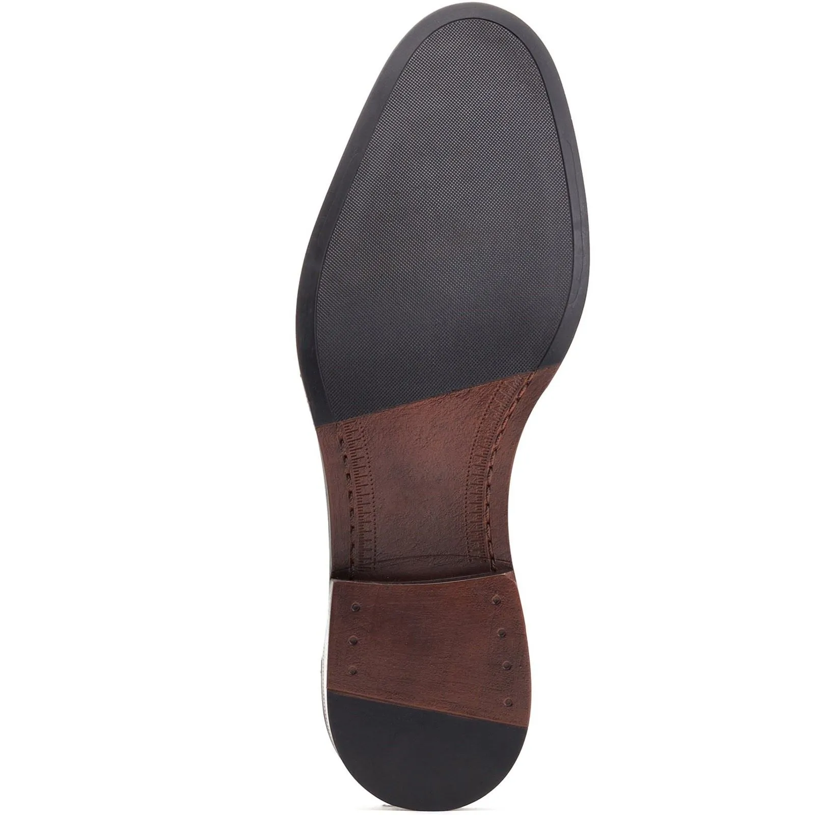 Base London Men's Kennedy Slip On Loafer in Dark Brown