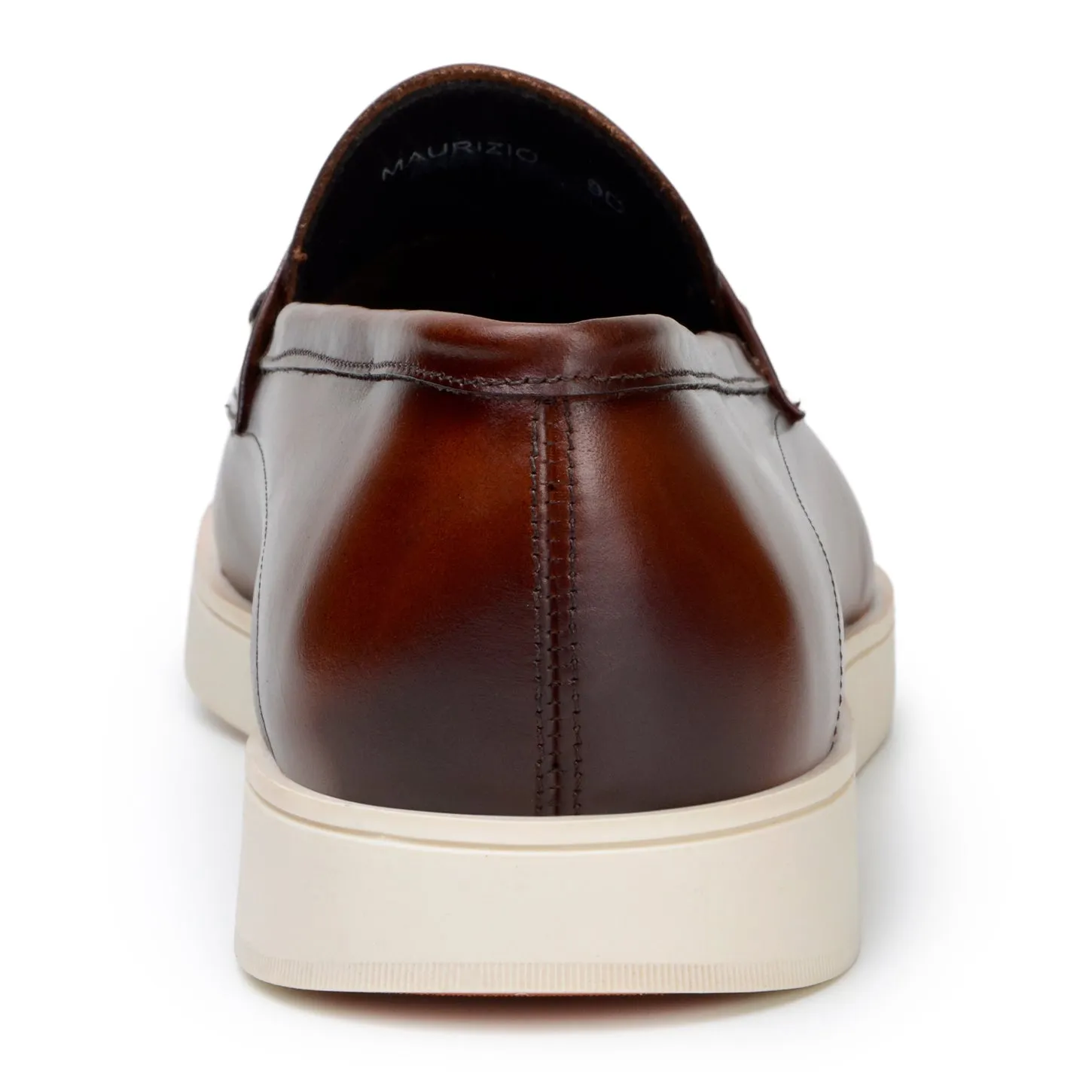 Belvedere Maurizio in Cognac Nappa Leather Hybrid Penny Loafer