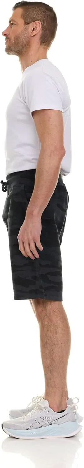 BILLIONHATS Mens Fleece Lined Shorts, 11 Inch Comfy Lounge, Wholesale Bulk Multipack for Donations, Charities, and Shelters