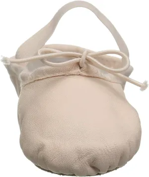 Bloch Dance Girl's Dansoft Full Sole Leather Ballet Slipper/Shoe, Theatrical Pink, 11.5 X-Narrow Little Kid