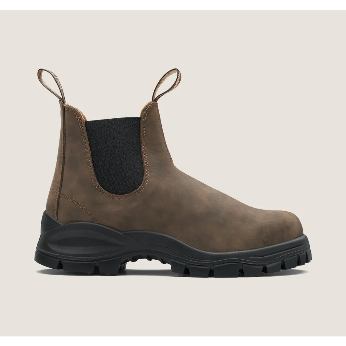 Blundstone 2239 Lug sole Rustic Brown Chelsea Boot