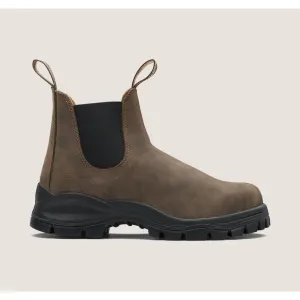 Blundstone 2239 Lug sole Rustic Brown Chelsea Boot