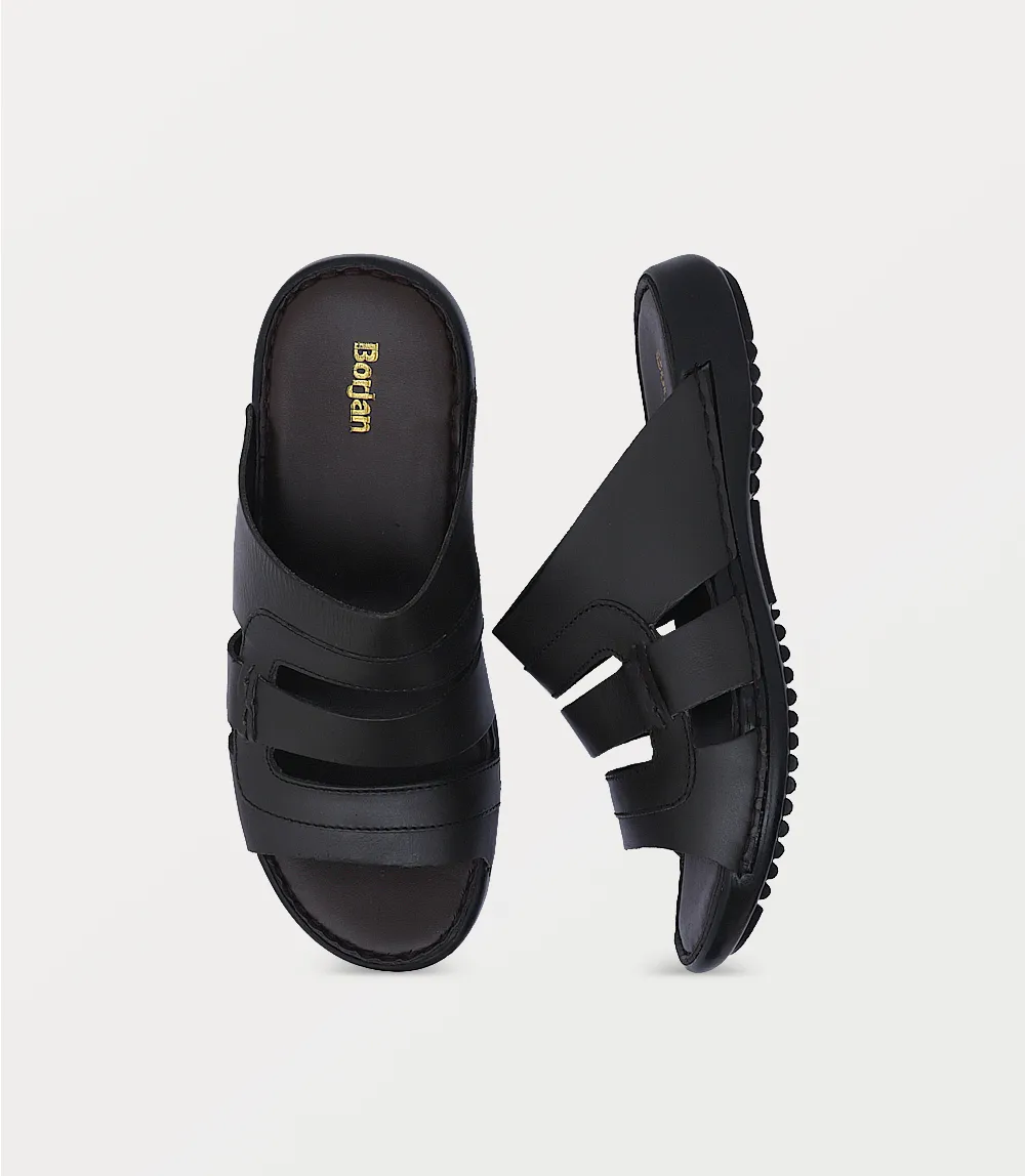 BM6812-CHOCO-Men Slipper