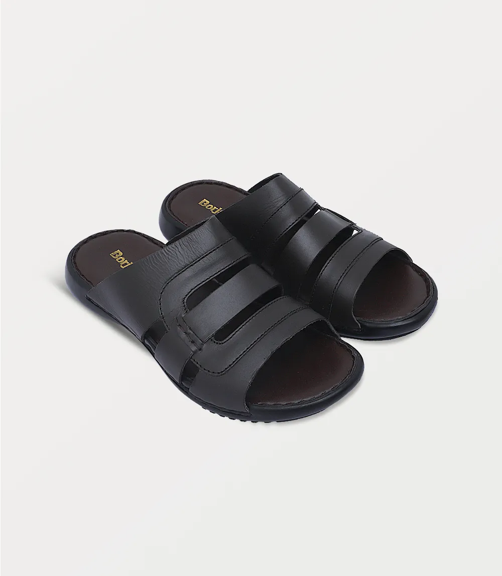 BM6812-CHOCO-Men Slipper