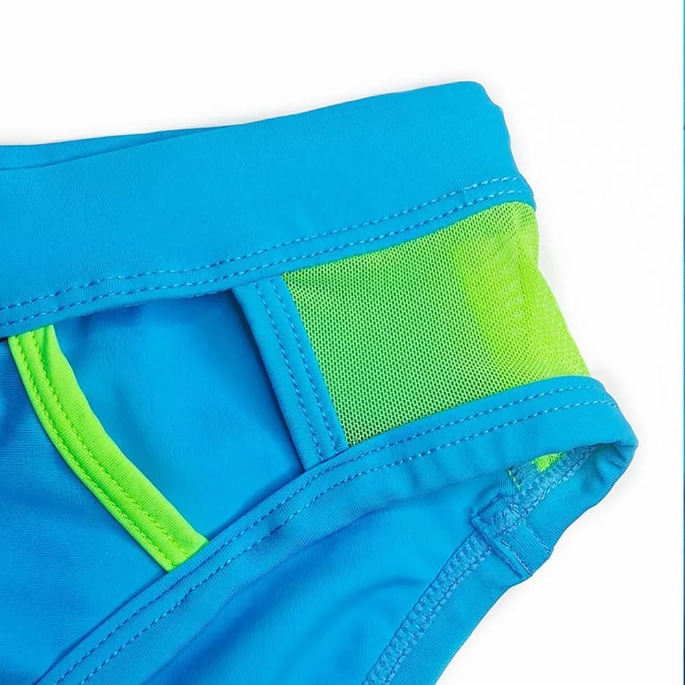 Brand Sexy Men Swimwear Padded Mens Swim Briefs Front Removable Pad Push Up Cup Gay Bikini Bottom