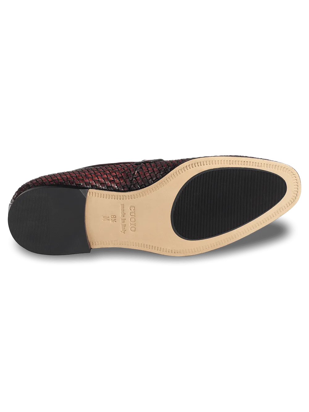 Brennan Belted Loafer - Burgundy