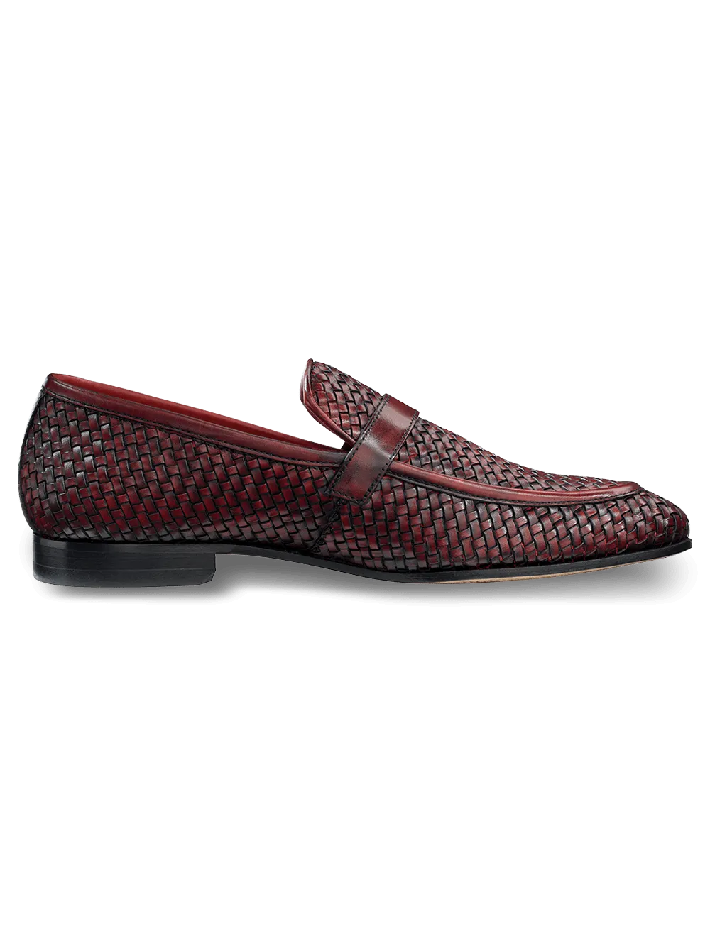 Brennan Belted Loafer - Burgundy