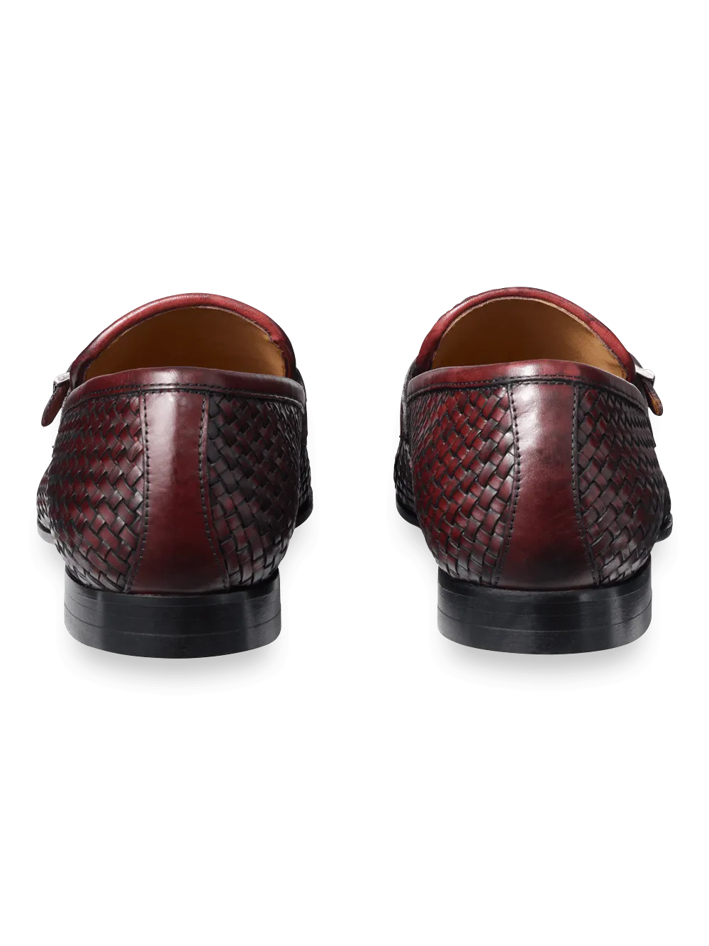 Brennan Belted Loafer - Burgundy