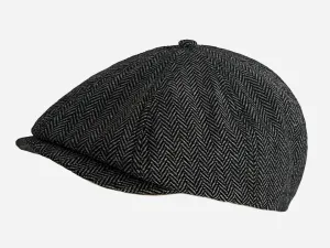 Brim&Brawn Flat Cap in Grey