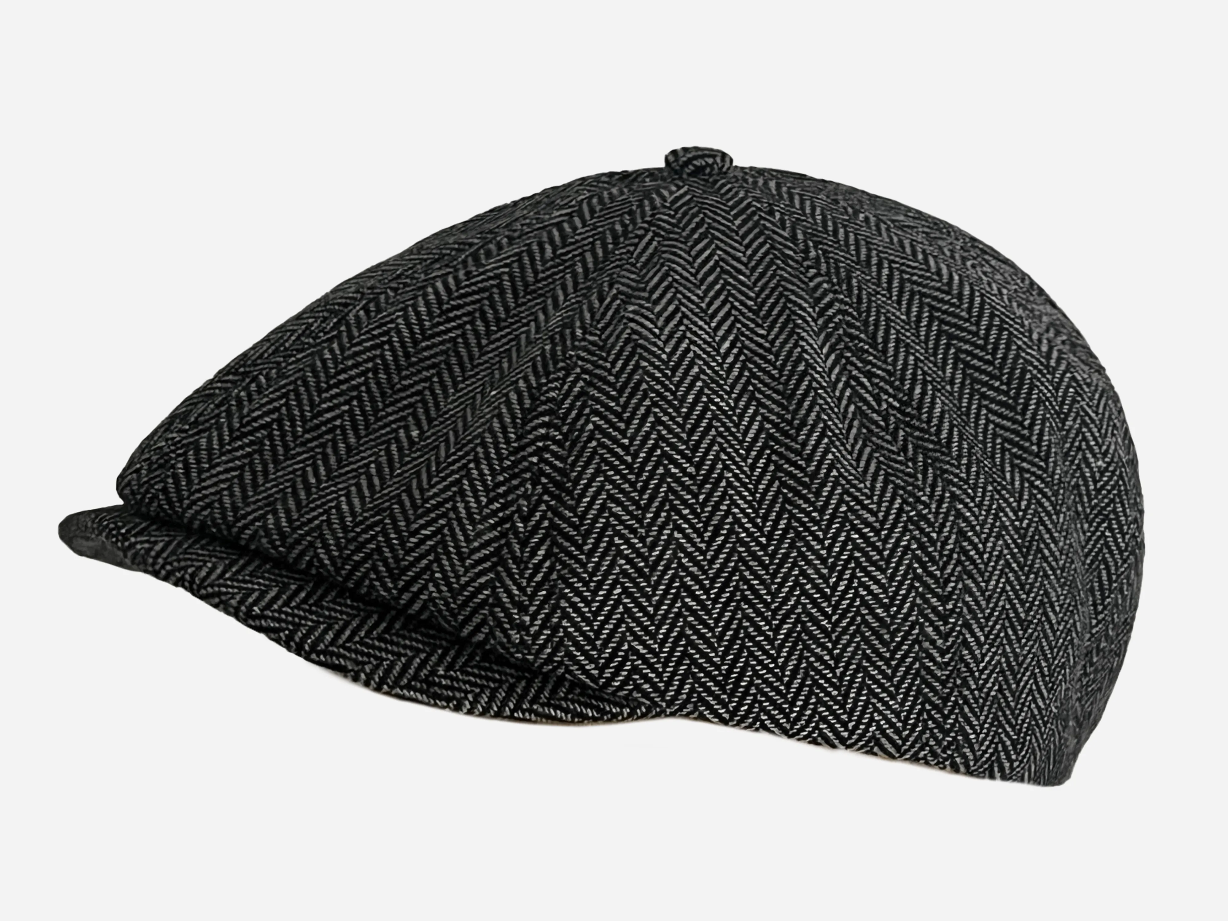 Brim&Brawn Flat Cap in Grey