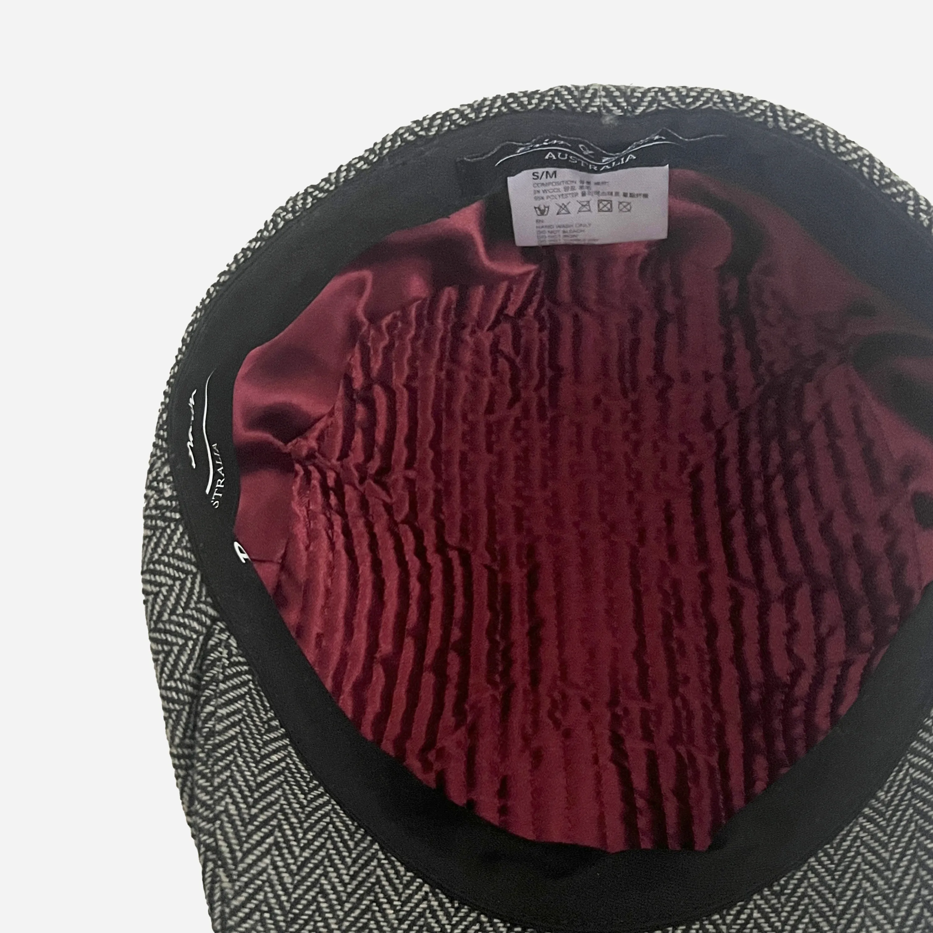 Brim&Brawn Flat Cap in Grey