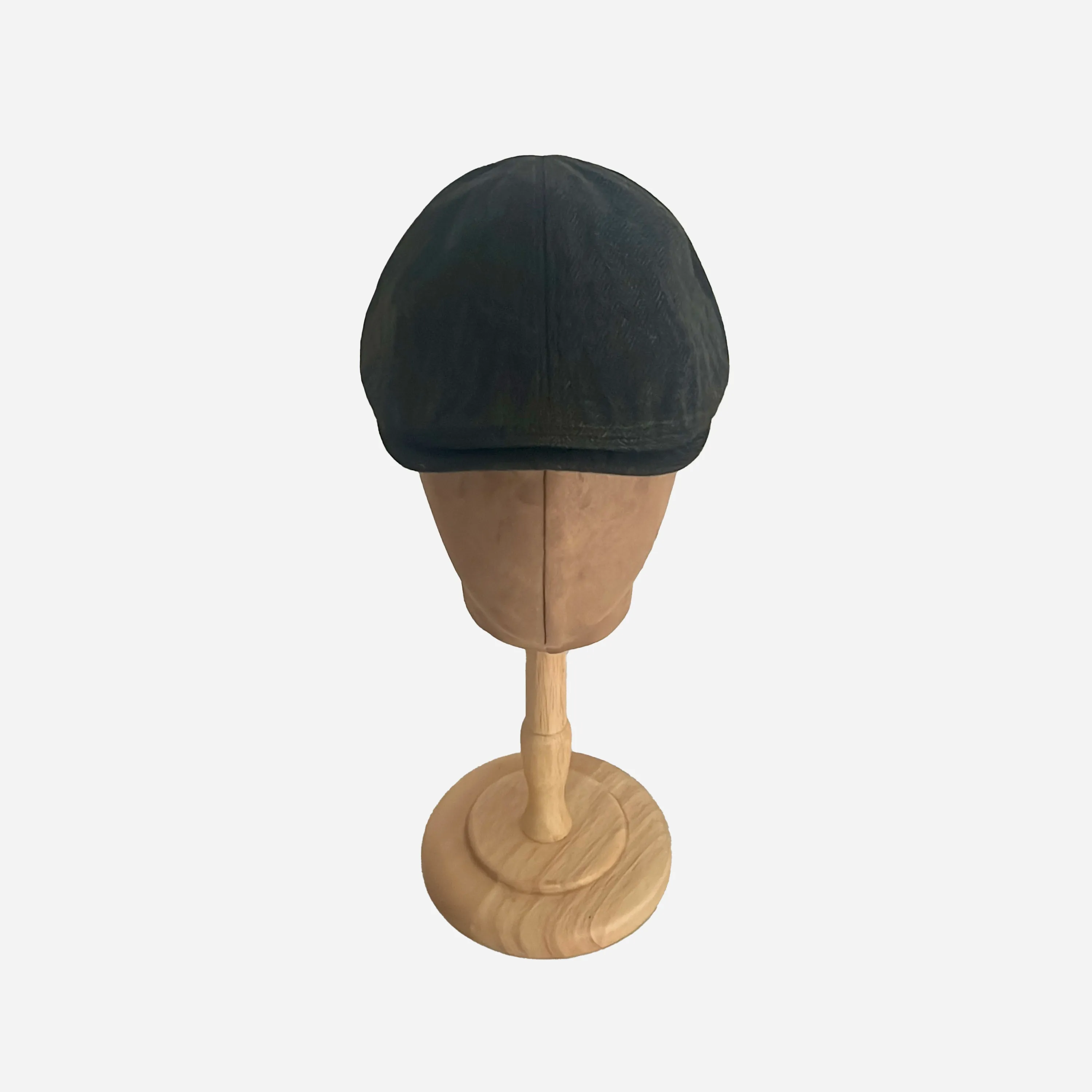 Brim&Brawn Flat Cap in Olive Wool