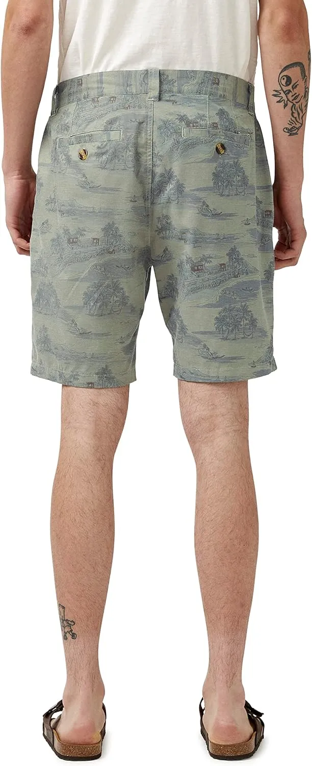 Buffalo David Bitton Men's Flat Front Short