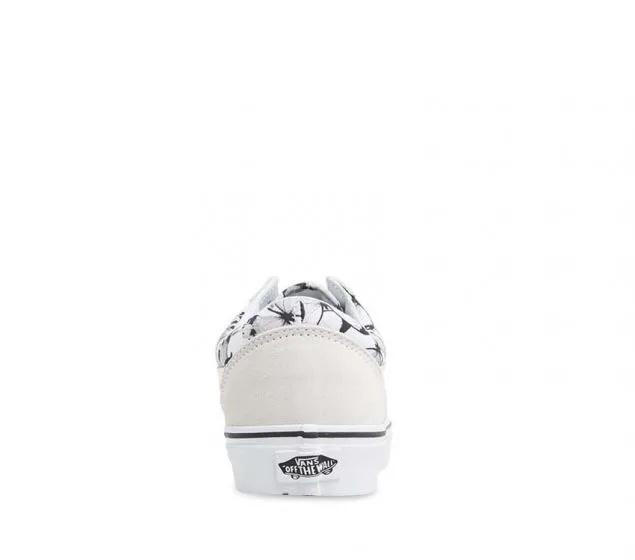 (BUTTERFLY) SKOOL BLACK | OLD VANS WHITE Reduced cost | Adjustable TRUE
