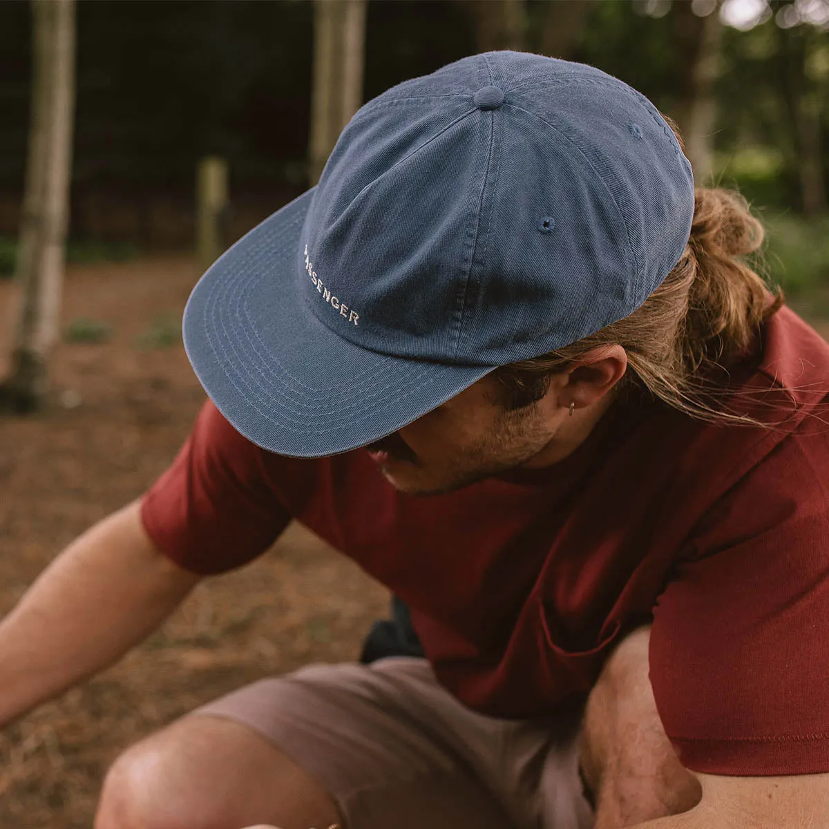 Byron Recycled Hat - Stone Blue