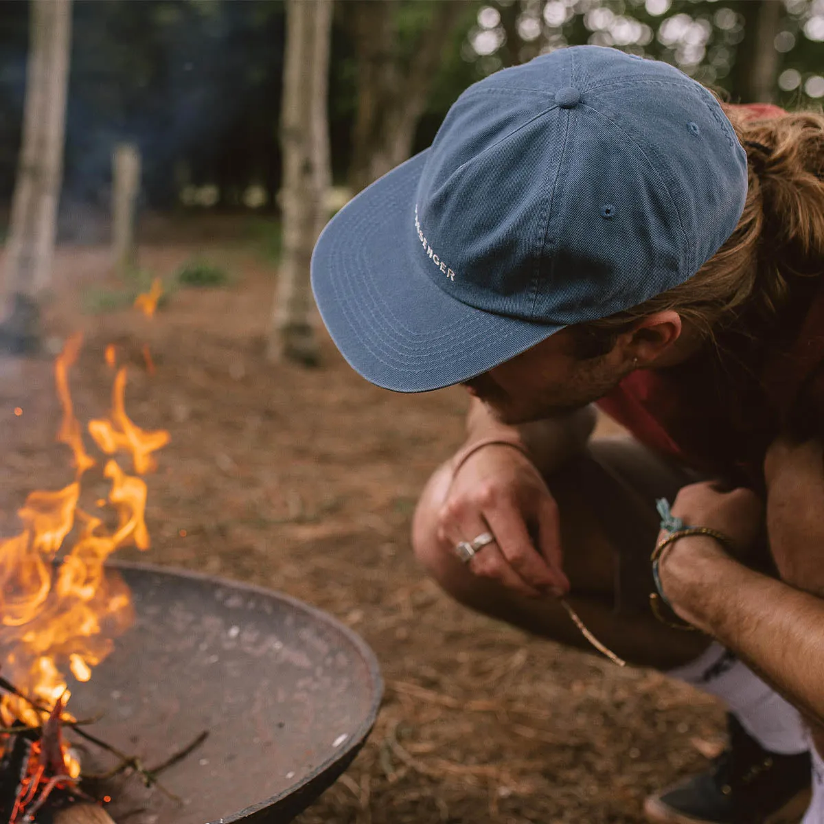 Byron Recycled Hat - Stone Blue