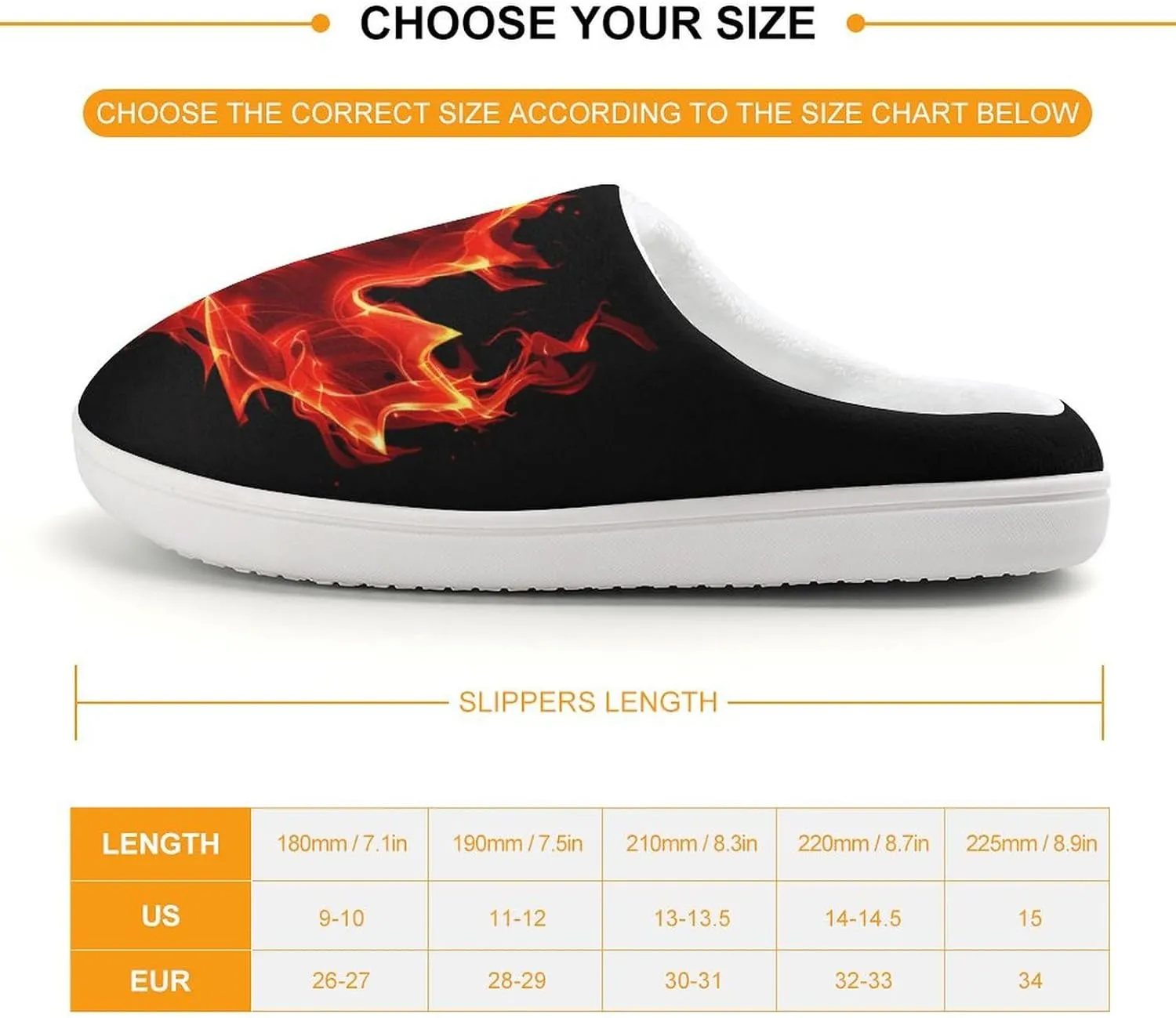 Canada Flag Maple Flame Cute Cotton Slippers Anti-slip House Shoes Funny Slipper Indoor Outdoor