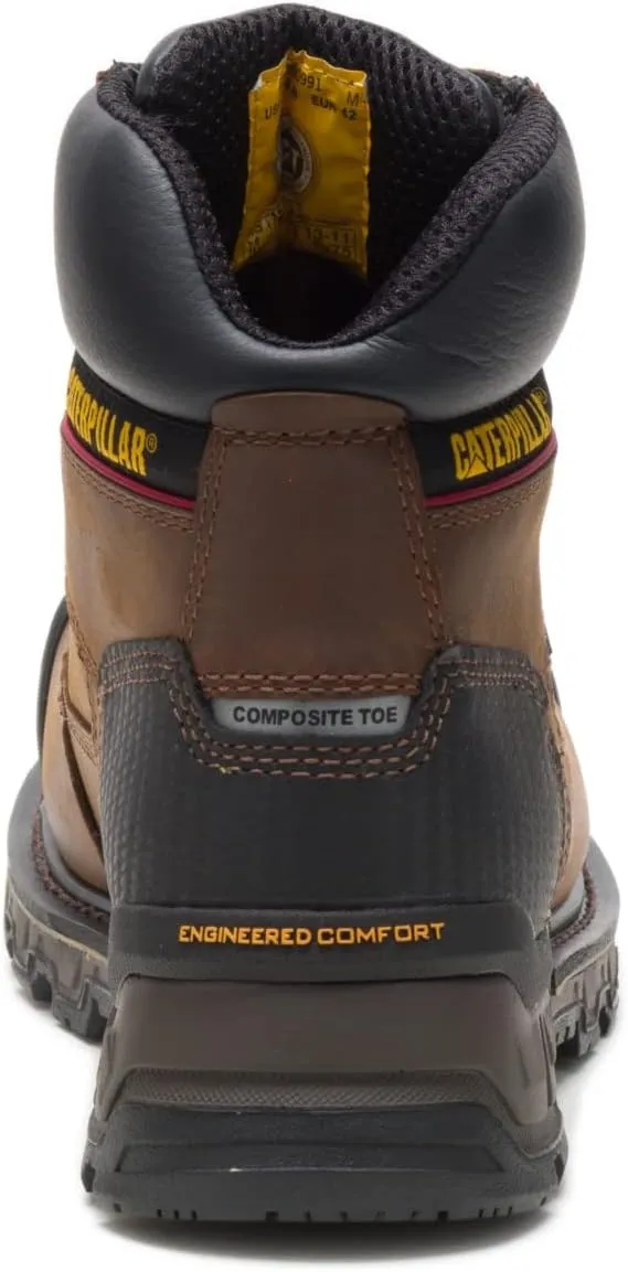Cat Footwear Men's Excavator XL 6" Waterproof Composite Toe Work Boot