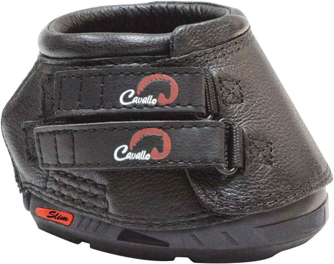Cavallo Horse & Rider Simple Slim Sole Hoof Boot, Size 3