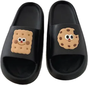 CEINOM Cute Biscuit Pillow slipper cloud slides Cloud Slippers for Women Indoor Outdoor Platform Shoes home house slippers