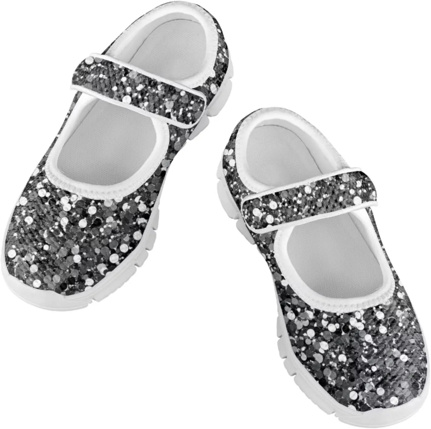 chaqlin Kids Casual Shoes Boys Girls Lightweight Running Walking Flat Mary Jane Shoes Breathable Non Slip Sports Sneakers for School