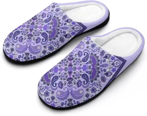 Christmas Clog Slippers Ladies Non-Slip Warm House Slippers Womens Cotton Slipper Bedroom Slip-On Shoes Indoor Outdoor