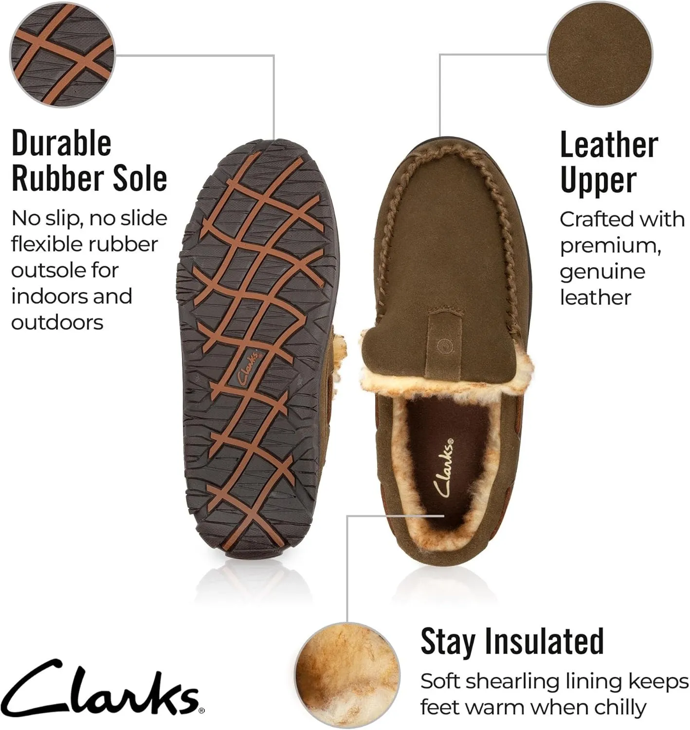 Clarks Men's Clarks, Venetian Moccasin Slipper