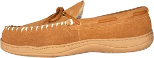 Clarks Men's, Moccasin Sherpa-Lined Slipper CINNAMON 10 M